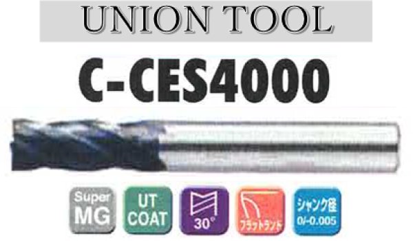 ACENET ユニオンツールエンドミル【C-CES4000】